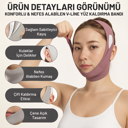 Kolajenle Zenginleştirilmiş Yüz Şekillendirici Bant