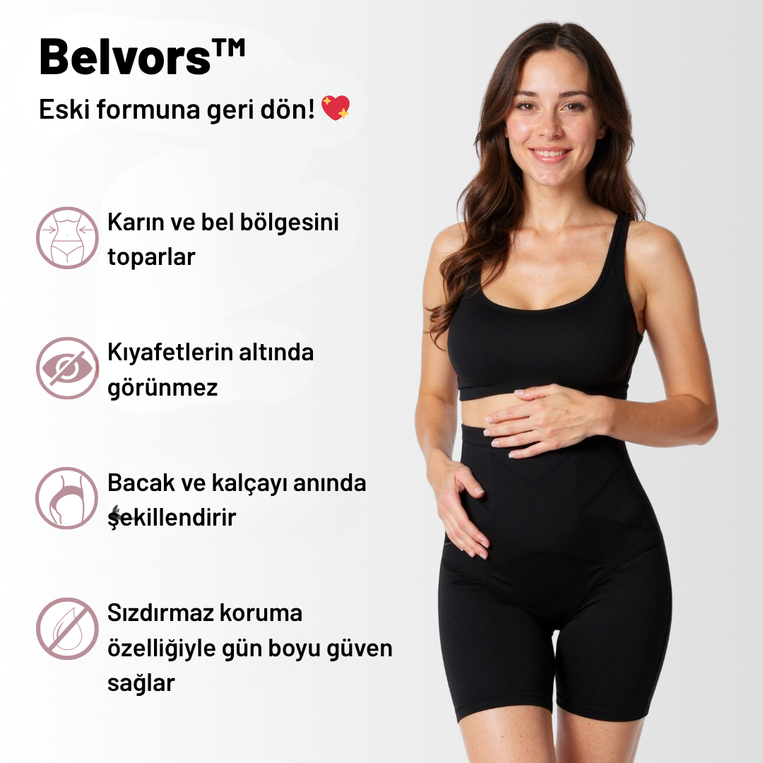 Sızdırmaz Şekillendirici Şort