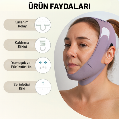 Kolajenle Zenginleştirilmiş Yüz Şekillendirici Bant
